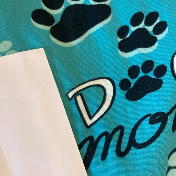 Women Lazy One green Dog mom pajama lounge pants - size M - Picture 7 of 7